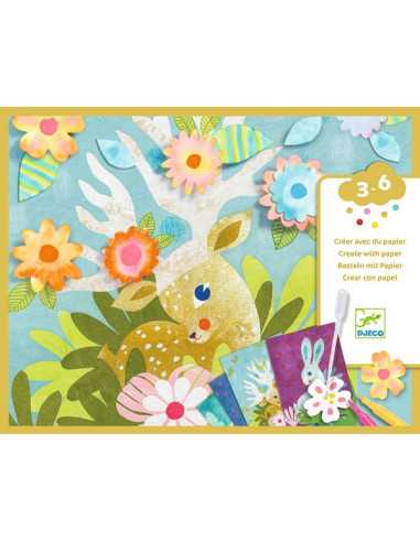 Créer avec du papier buvard - Djeco Créer avec du papier buvard - Djeco