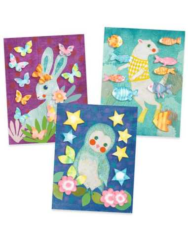 Créer avec du papier buvard - Djeco Créer avec du papier buvard - Djeco