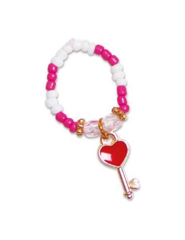 10 bagues en perles Lovely à créer -... 10 bagues en perles Lovely à créer -...