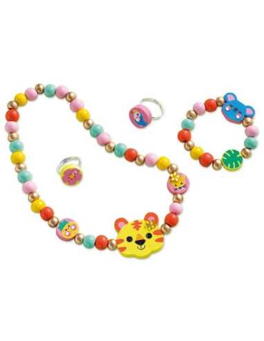 4 bijoux en bois à créer Jungle... 4 bijoux en bois à créer Jungle...