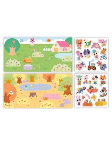 Stickers épais repositionnables 2 ans... Stickers épais repositionnables 2 ans...