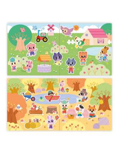 Stickers épais repositionnables 2 ans... Stickers épais repositionnables 2 ans...