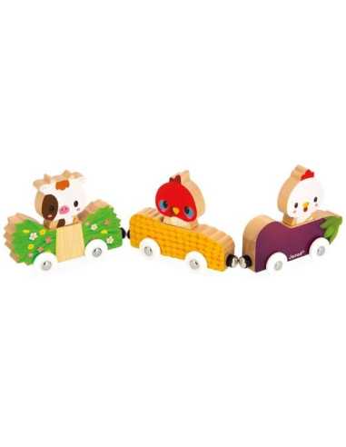 Animaux de la ferme magnétique - Janod Animaux de la ferme magnétique - Janod