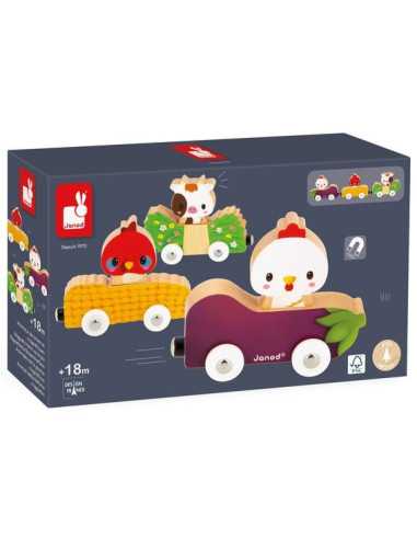 Animaux de la ferme magnétique - Janod Animaux de la ferme magnétique - Janod