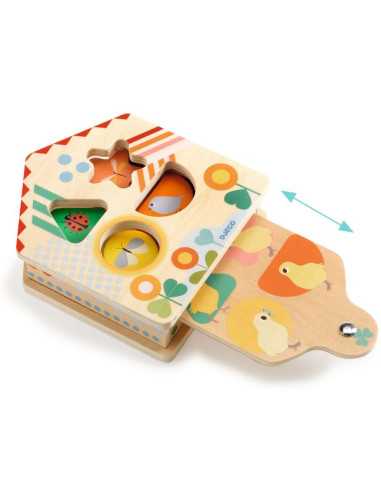 Boite à formes Cachaboom - Djeco Boite à formes Cachaboom - Djeco