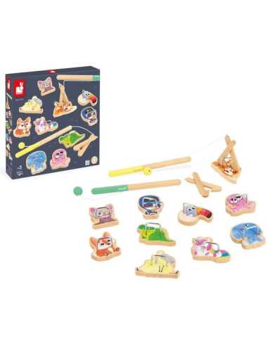 Pinces à la ligne Applepop - Janod Pinces à la ligne Applepop - Janod