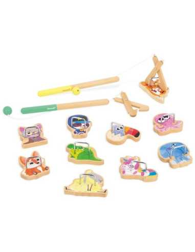 Pinces à la ligne Applepop - Janod Pinces à la ligne Applepop - Janod