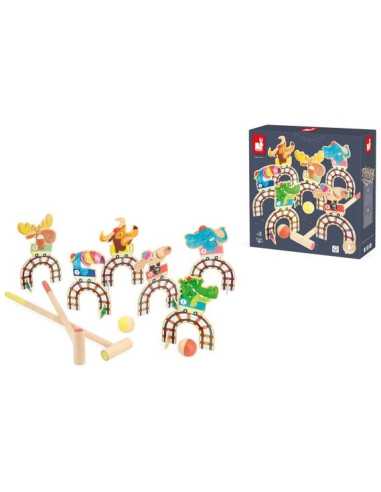 Jeu de croquet Grand huit Applepop -... Jeu de croquet Grand huit Applepop -...