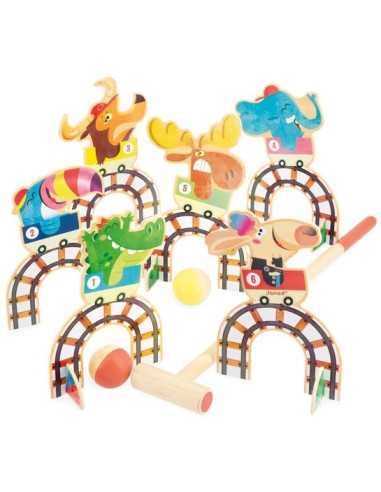 Jeu de croquet Grand huit Applepop -... Jeu de croquet Grand huit Applepop -...