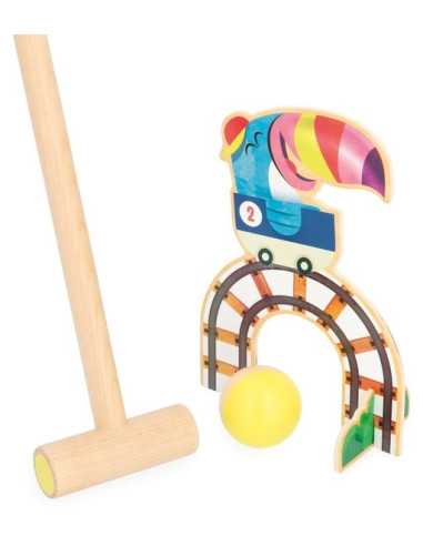 Jeu de croquet Grand huit Applepop -... Jeu de croquet Grand huit Applepop -...