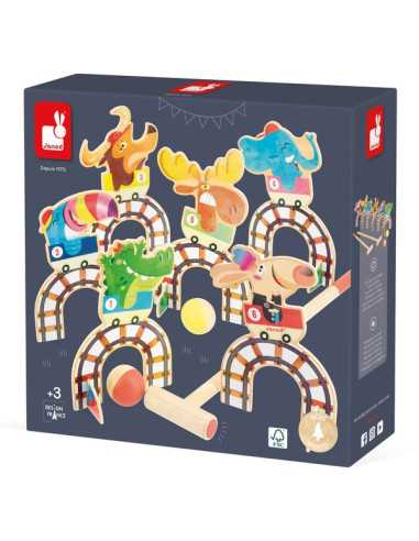 Jeu de croquet Grand huit Applepop -... Jeu de croquet Grand huit Applepop -...