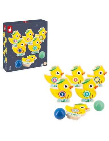 Jeu de quilles Canards Applepop - Janod Jeu de quilles Canards Applepop - Janod