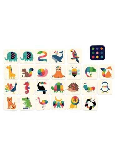 Jeu de mémo animaux Andy Westface -... Jeu de mémo animaux Andy Westface -...