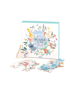 Puzzle rond 24 pièces le...