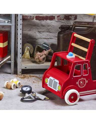 Chariot de marche camion de pompiers... Chariot de marche camion de pompiers...