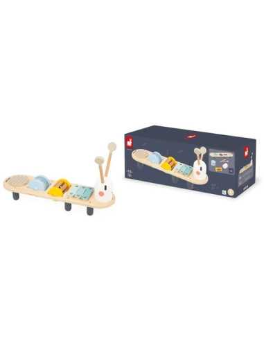 Stand d'éveil sonore Chenille Sweet... Stand d'éveil sonore Chenille Sweet...