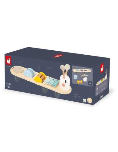 Stand d'éveil sonore Chenille Sweet... Stand d'éveil sonore Chenille Sweet...