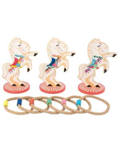 Jeu d'anneaux Chevaux Applepop - Janod Jeu d'anneaux Chevaux Applepop - Janod