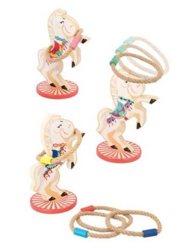 Jeu d'anneaux Chevaux Applepop - Janod Jeu d'anneaux Chevaux Applepop - Janod