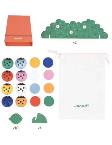 Jeu de mémoire Coccinelles - Janod Jeu de mémoire Coccinelles - Janod