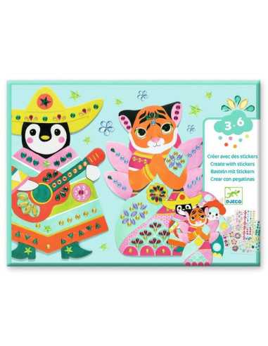 Créer avec des stickers Brillants -... Créer avec des stickers Brillants -...