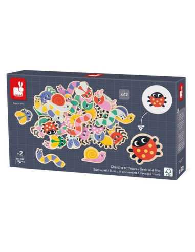 Cherche et Trouve Le Jardin - Janod Cherche et Trouve Le Jardin - Janod