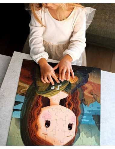 Puzzle inspiré de Leonard de Vinci... Puzzle inspiré de Leonard de Vinci...