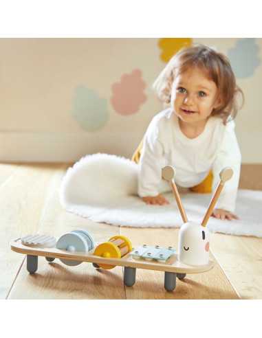 Stand d'éveil sonore Chenille Sweet... Stand d'éveil sonore Chenille Sweet...