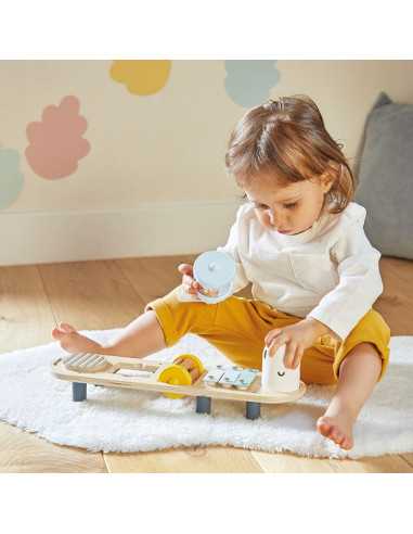 Stand d'éveil sonore Chenille Sweet... Stand d'éveil sonore Chenille Sweet...