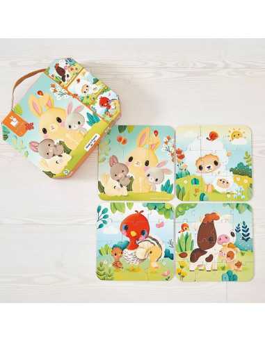 Puzzles évolutifs Animaux de la ferme... Puzzles évolutifs Animaux de la ferme...