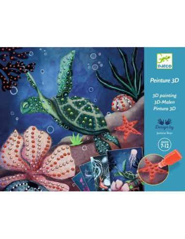 Peinture 3D Abysses - Djeco Peinture 3D Abysses - Djeco