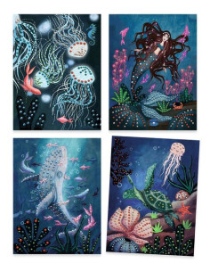 Peinture 3D Abysses - Djeco 2