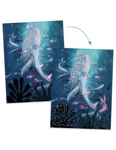 Peinture 3D Abysses - Djeco Peinture 3D Abysses - Djeco