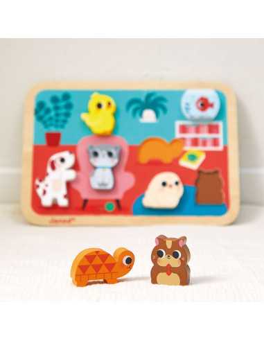 Chunky puzzle Les animaux familiers -... Chunky puzzle Les animaux familiers -...