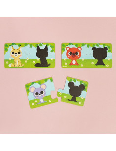 Puzzle Les animaux et leur... 2