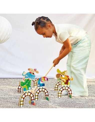 Jeu de croquet Grand huit Applepop -... Jeu de croquet Grand huit Applepop -...