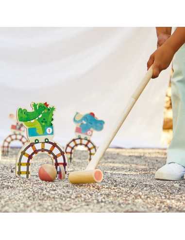 Jeu de croquet Grand huit Applepop -... Jeu de croquet Grand huit Applepop -...