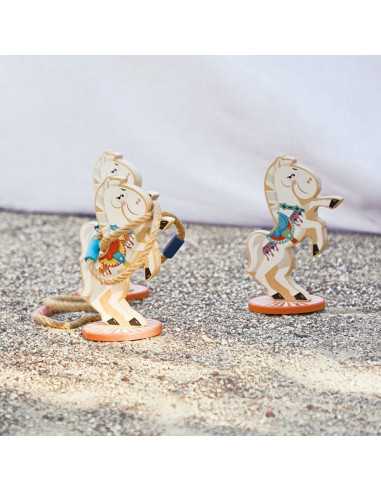 Jeu d'anneaux Chevaux Applepop - Janod Jeu d'anneaux Chevaux Applepop - Janod