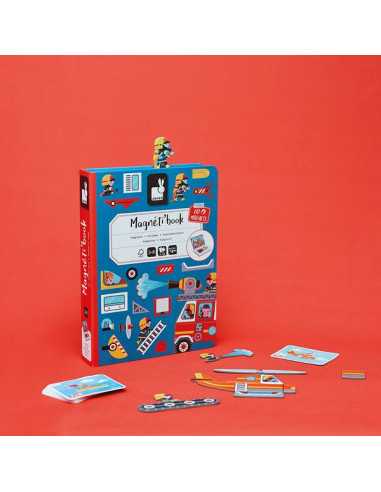 Magnetibook Pompiers - Janod Magnetibook Pompiers - Janod