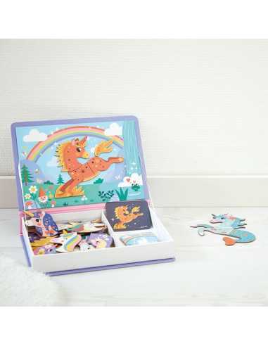 Magnetibook Licornes - Janod Magnetibook Licornes - Janod