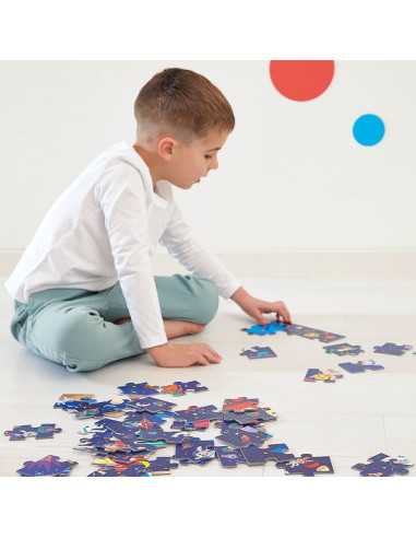 Puzzle Fusée 54 pièces - Janod Puzzle Fusée 54 pièces - Janod