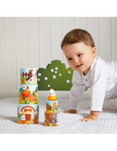 Ma première pyramide Poule - Janod Ma première pyramide Poule - Janod