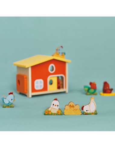 Mon premier poulailler Ferme - Janod Mon premier poulailler Ferme - Janod