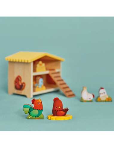 Mon premier poulailler Ferme - Janod Mon premier poulailler Ferme - Janod