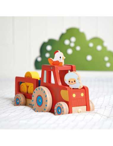 Tracteur à tirer - Janod Tracteur à tirer - Janod