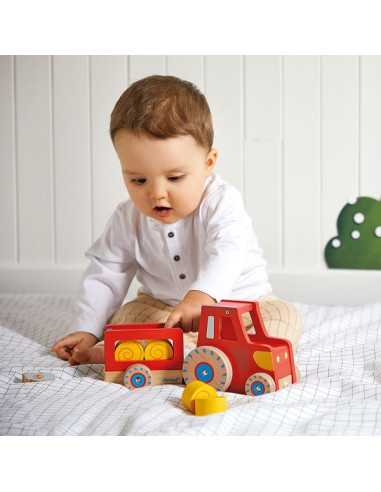 Tracteur à tirer - Janod Tracteur à tirer - Janod