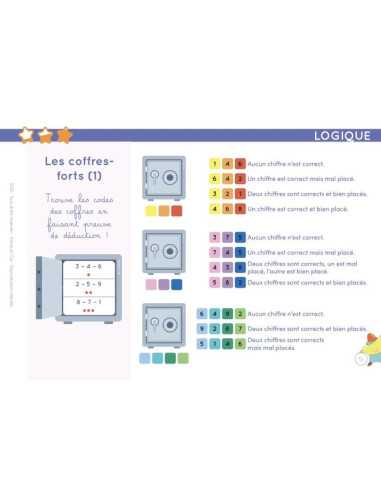 Chevalet Logique et concentration -... Chevalet Logique et concentration -...