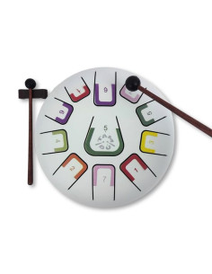 Handpan 11 notes blanc mat...