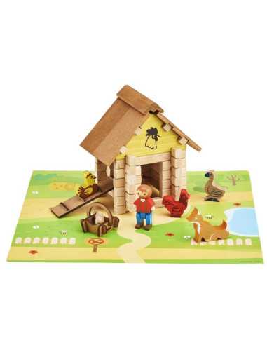 Ma ferme en bois 60 pièces - Jeujura Ma ferme en bois 60 pièces - Jeujura