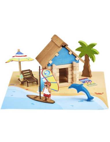 La cabane de plage 55 pièces - Jeujura La cabane de plage 55 pièces - Jeujura